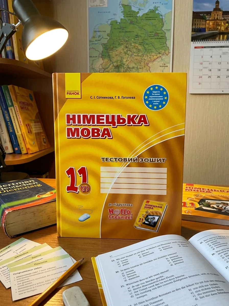 Німецька мова. 11 клас. Тестовий зошит до підручника «Німецька мова. 11 клас. Hallo, Freunde!» (7-й рік навчання) — Вивчення мов