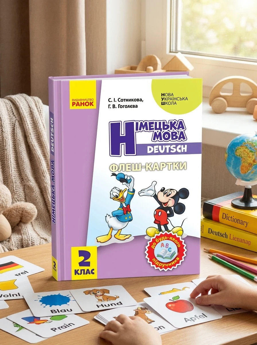 Німецька мова. 2 клас. Флеш-картки — Вивчення мов