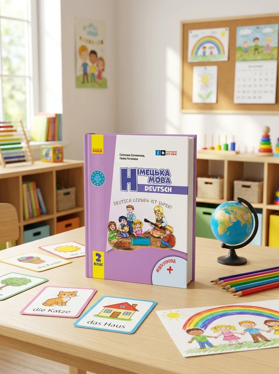 Німецька мова. 2 клас. Підручник "Deutsch lernen ist super!" (оновлене видання) — Вивчення мов