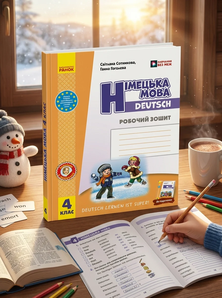 Німецька мова. 4 клас. Робочий зошит. Deutsch lernen ist super! — Вивчення мов