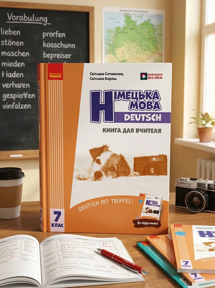 Німецька мова. 7 клас. Deutsch mit Trueffel! Книга для вчителя — Вивчення мов