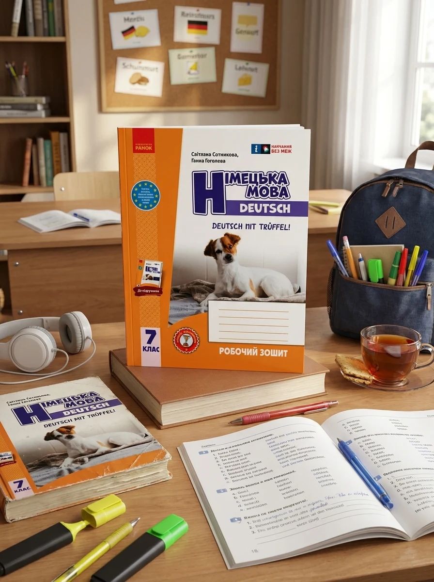 Німецька мова. 7 клас. Робочий зошит до підручника Deutsch mit Trueffel! — Вивчення мов