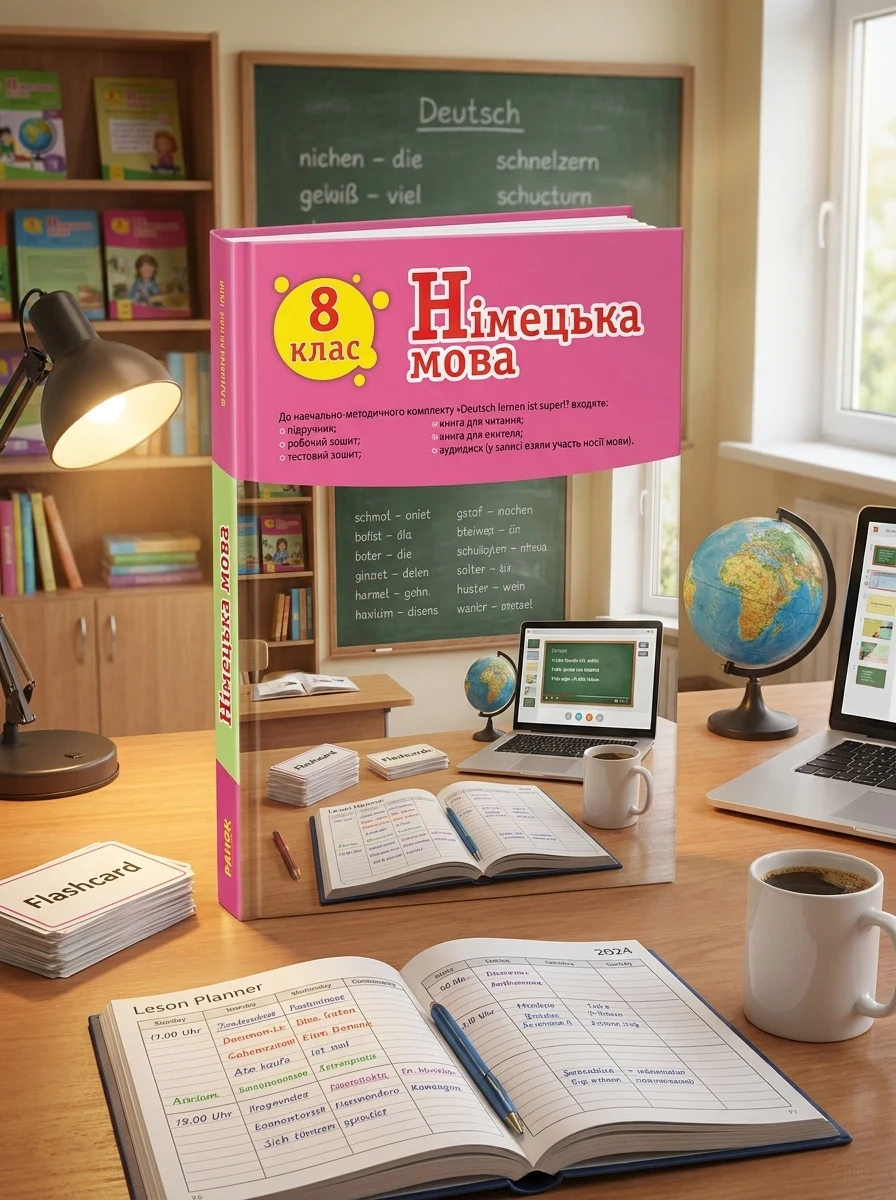 Німецька мова. 8 клас. Книга для вчителя до підручника «Німецька мова. 8 клас. Deutsch lernen ist super!» — Вивчення мов
