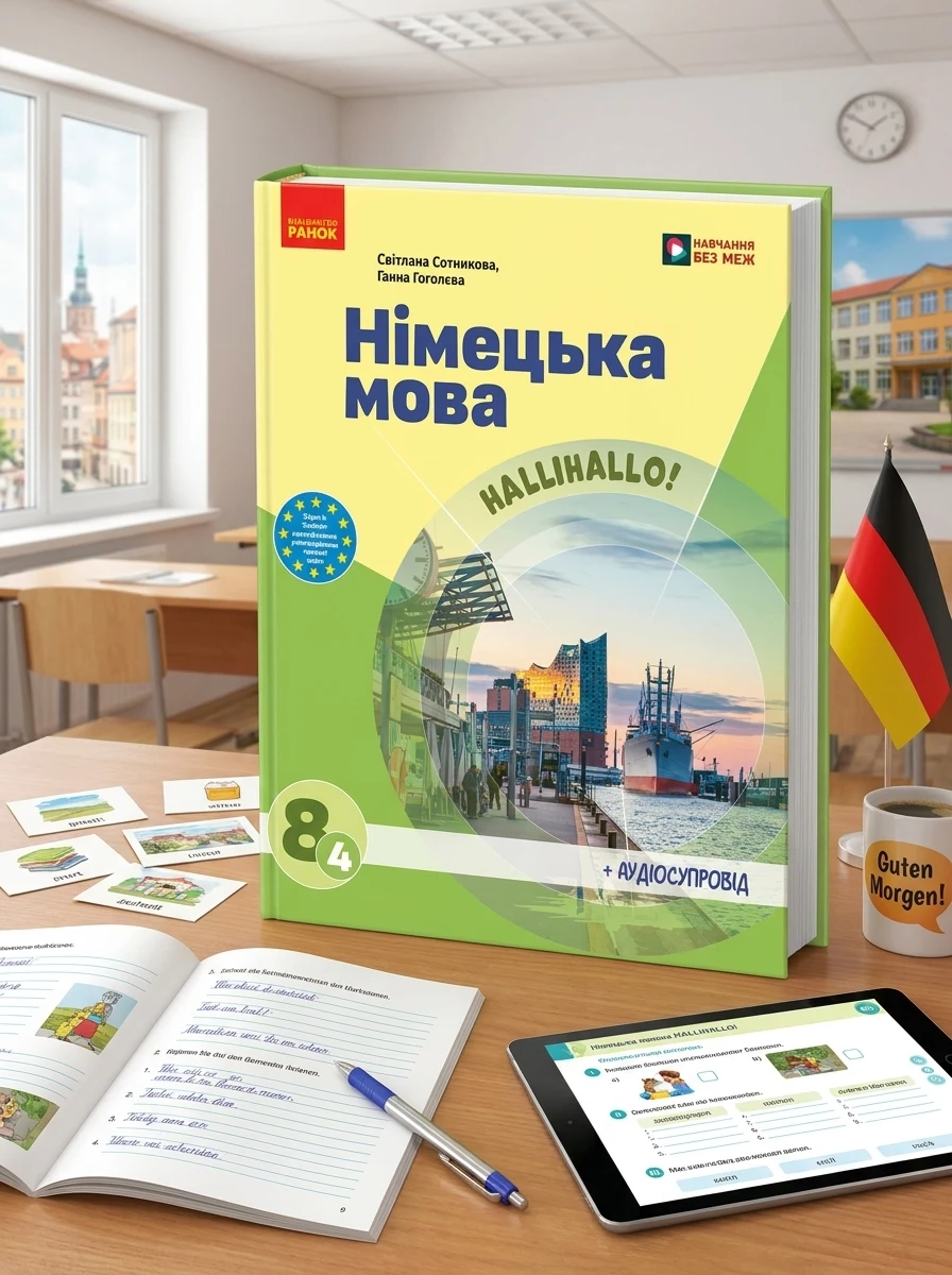 Німецька мова. 8 клас. Підручник — Вивчення мов