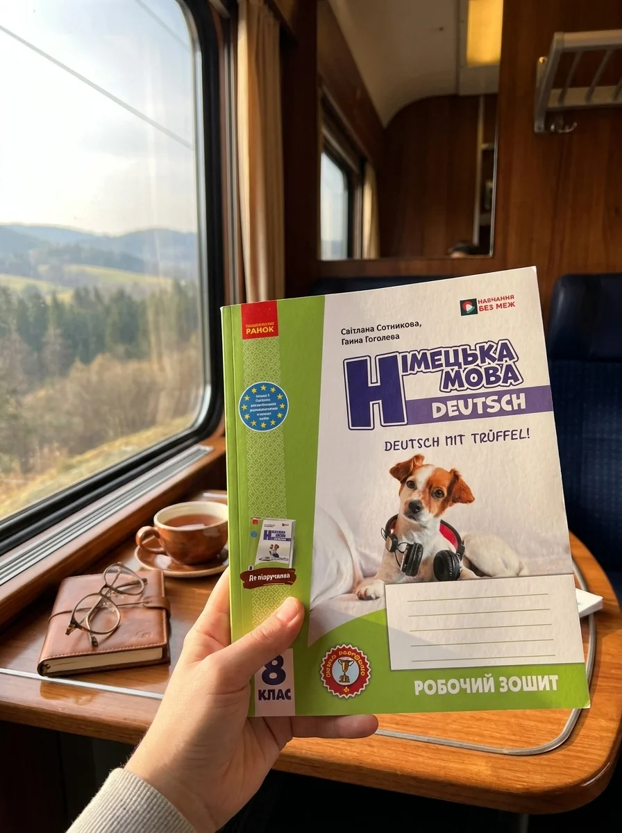 Німецька мова. 8 клас. Робочий зошит "Deutsch mit Trüffel!" — Вивчення мов
