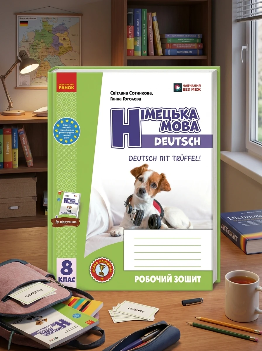 Німецька мова. 8 клас. Робочий зошит "Deutsch mit Trüffel!" — Вивчення мов