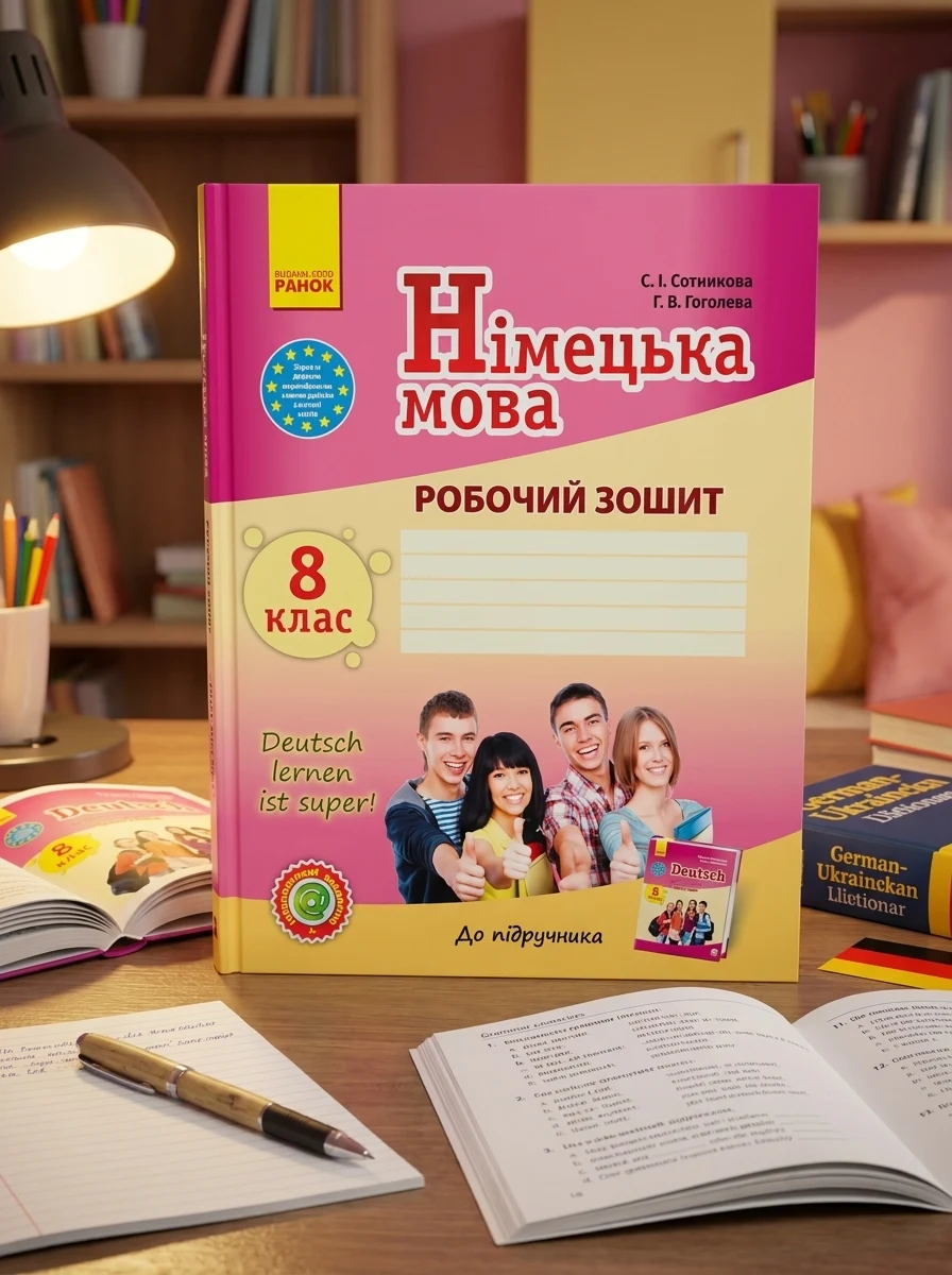 Німецька мова. 8 клас. Робочий зошит до підручника "Deutsch lernen ist super!" — Вивчення мов