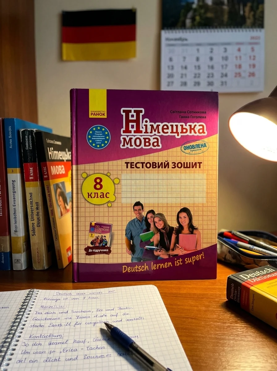 Німецька мова. 8 клас. Тестовий зошит. До підручника "Deutsch lernen ist super!" — Вивчення мов