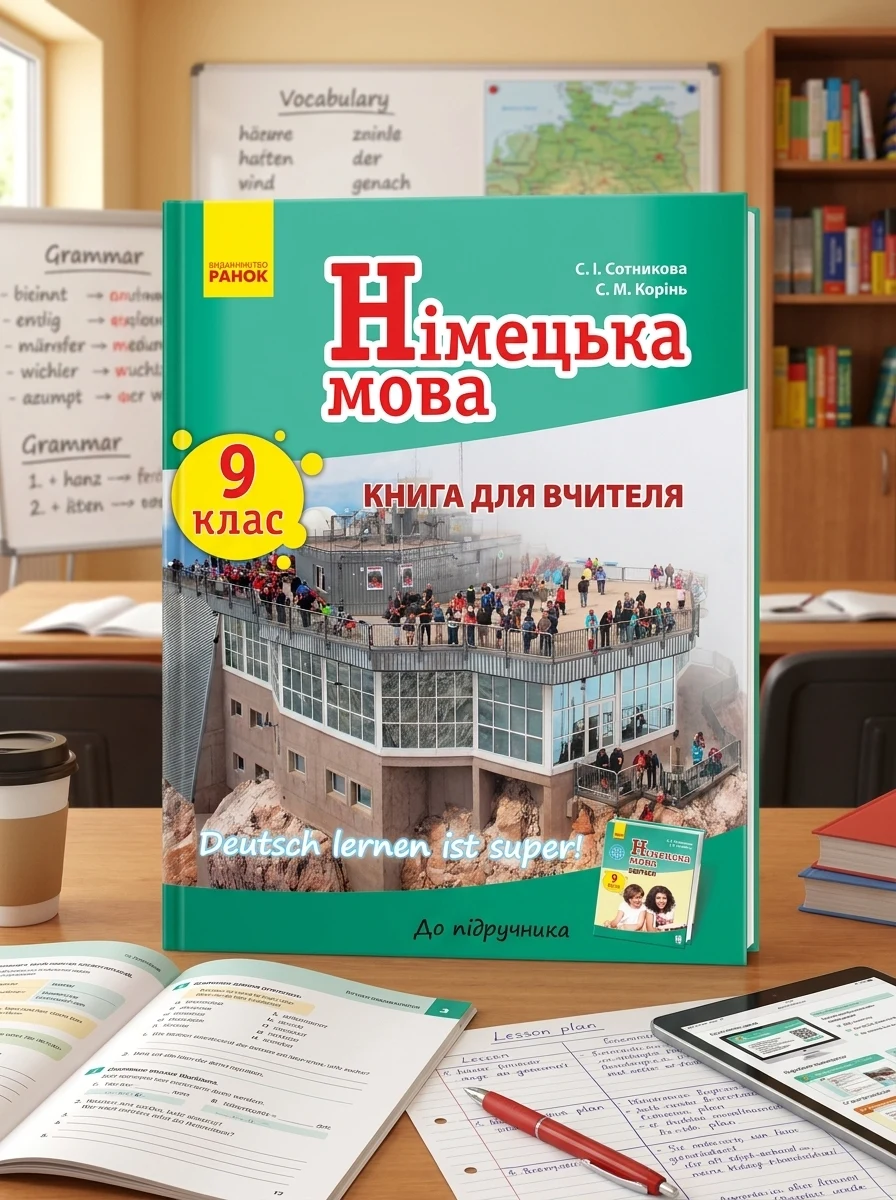 Німецька мова. 9 клас. Книга для вчителя до підручника «Німецька мова. 9 клас. Deutsch lernen ist super!» — Вивчення мов