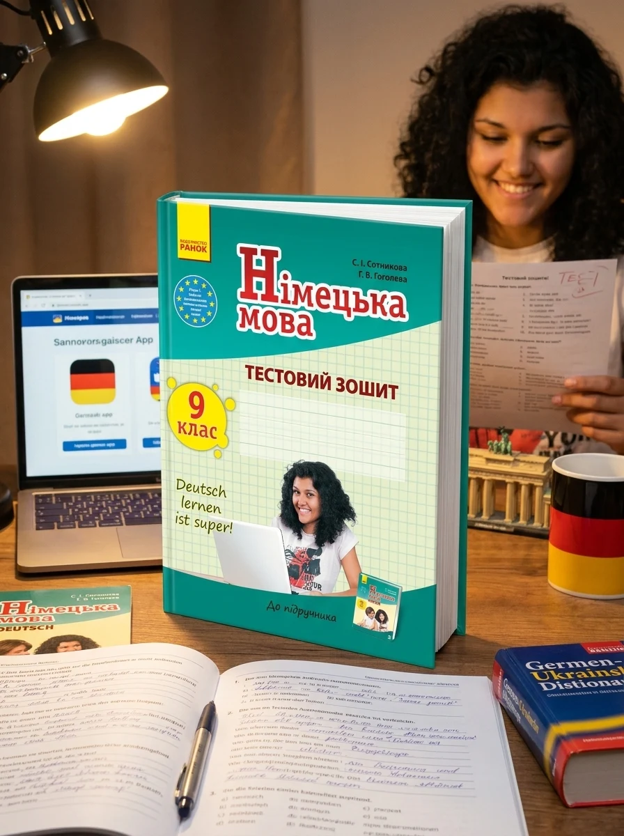 Німецька мова. 9 клас. Тестовий зошит (до підручника «Dеutsch lernen ist super!» — Вивчення мов