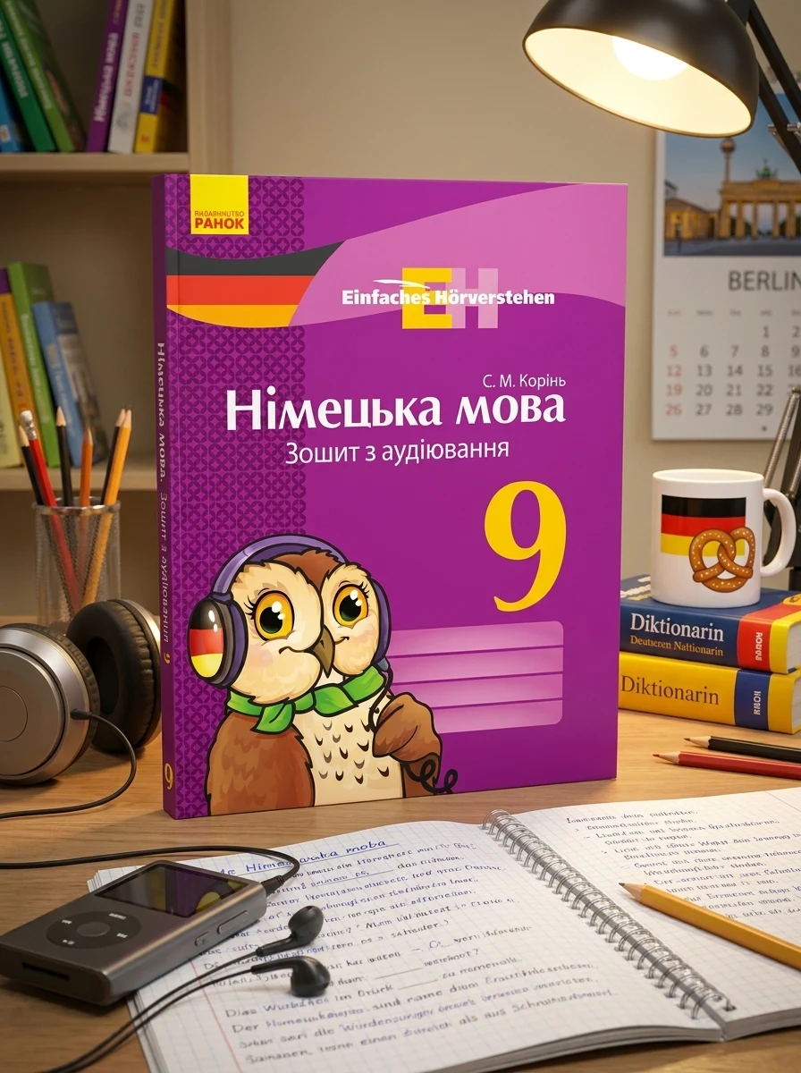 Німецька мова. 9 клас. Зошит з аудіювання. Einfaches Horverstehen