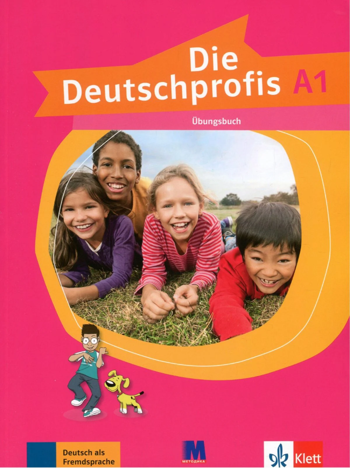 Німецька мова. Die Deutschprofis A1 Übungsbuch. Курс для вивчення німецької мови для дітей. Робочий зошит