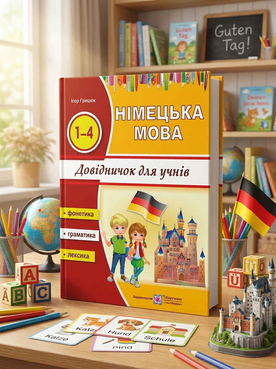 Німецька мова. Довідничок для учнів. 1-4 класи — Вивчення мов