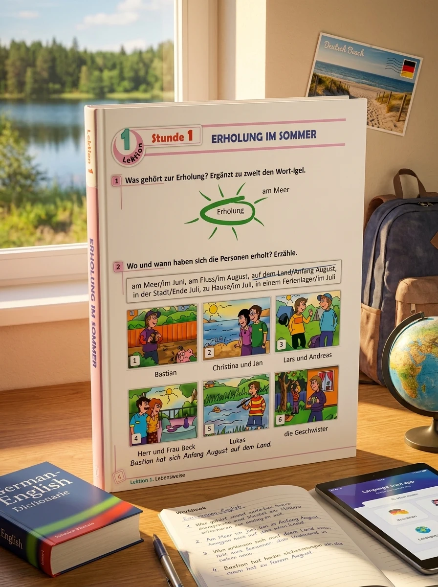 Німецька мова. Підручник для 8 класу "Deutsch lernen ist super!" — Вивчення мов