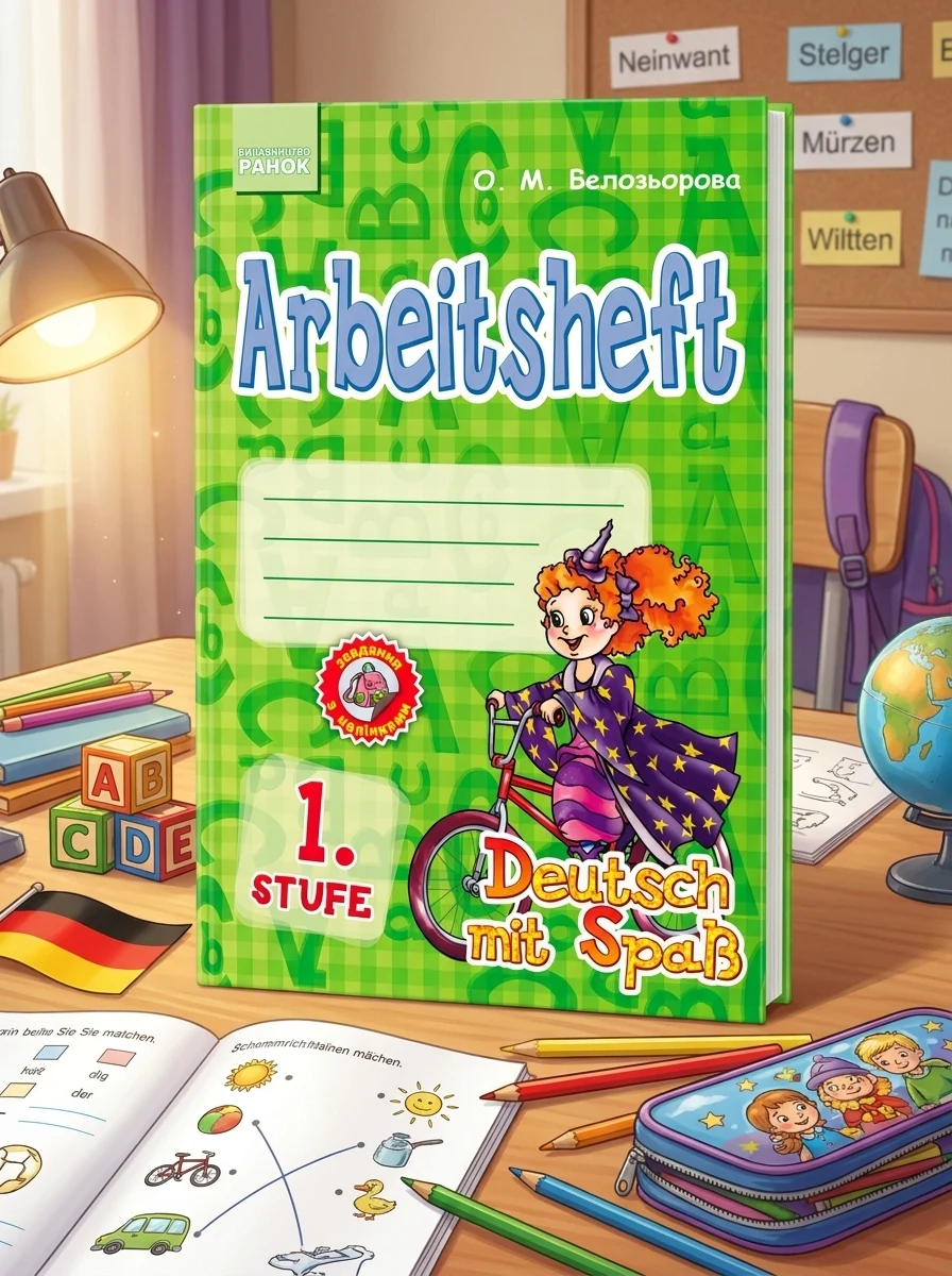 Німецька мова. Робочий зошит Arbeitsbuch 1 Stufe 1 клас (серія Deutsch mit Spass) — Вивчення мов