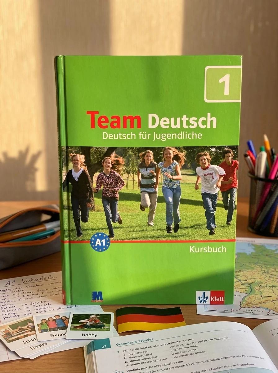 Німецька мова. Team Deutsch 1. Курс німецької мови для молоді. Рівень А1. Підручник — Ельке Корнер, фото 2