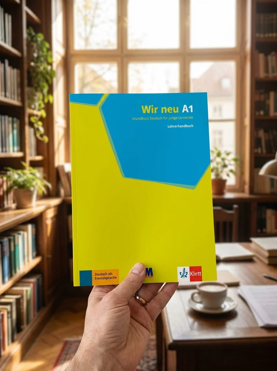 Німецька мова. WIR neue A1. Книга для вчителя — Klett, обкладинка
