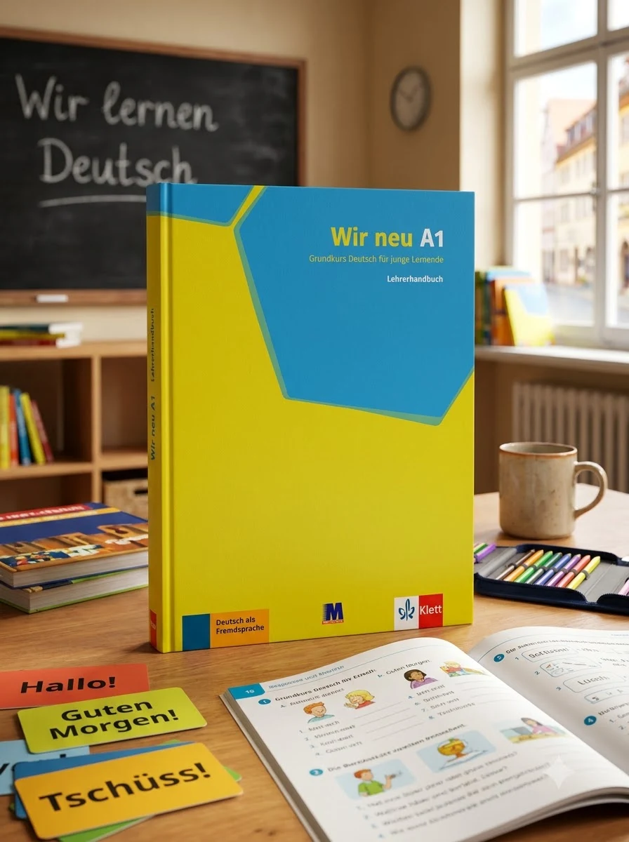 Німецька мова. WIR neue A1. Книга для вчителя — Klett, фото 2