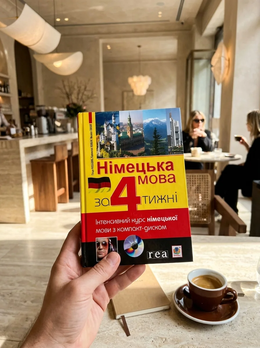 Німецька мова за 4 тижні. Рівень 2. Інтенсивний курс німецької мови з компакт-дисками | купити книгу онлайн