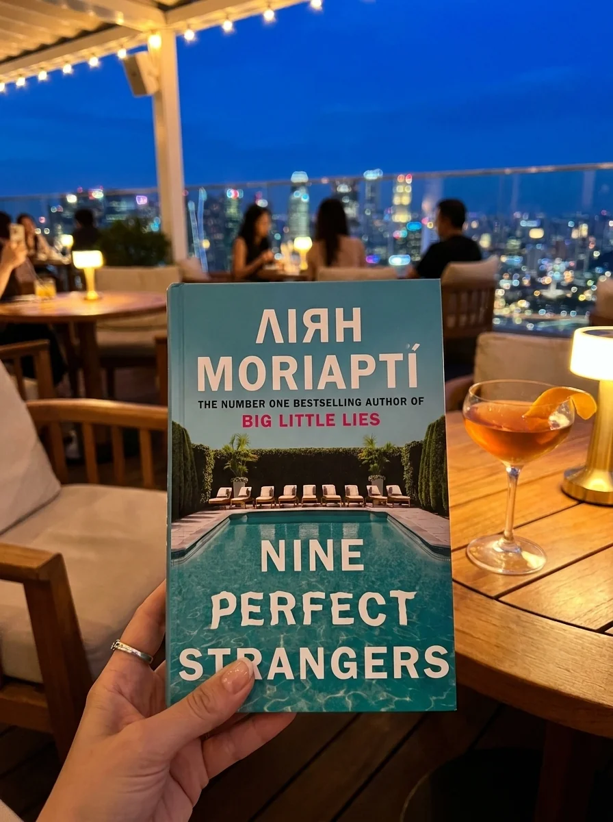Nine Perfect Strangers — Ліян Моріарті, обкладинка