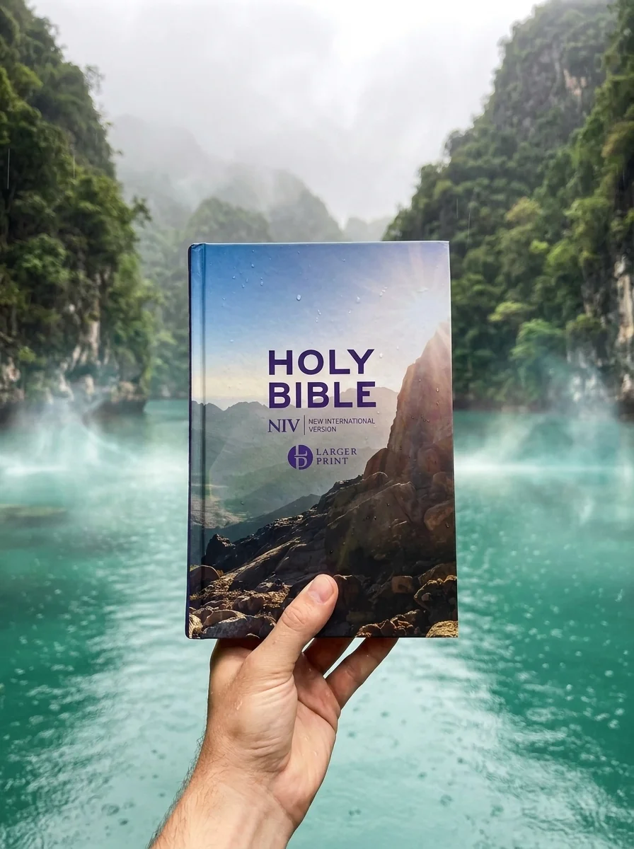 NIV Larger Print Personal Value Hardback Bible — New International Version, обкладинка