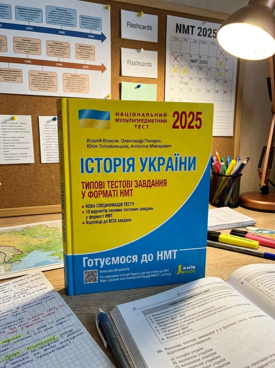 НМТ 2025. Історія України. Типові тестові завдання — Історія та публіцистика