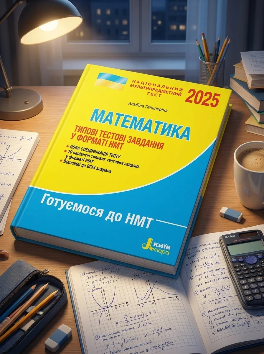 НМТ 2025: Математика Типові тестові завдання