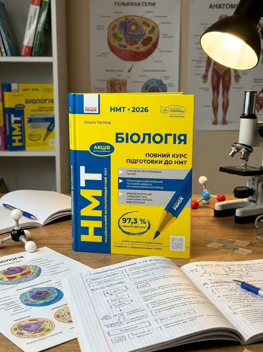 НМТ 2026. Біологія. Повний курс підготовки — Вивчення мов