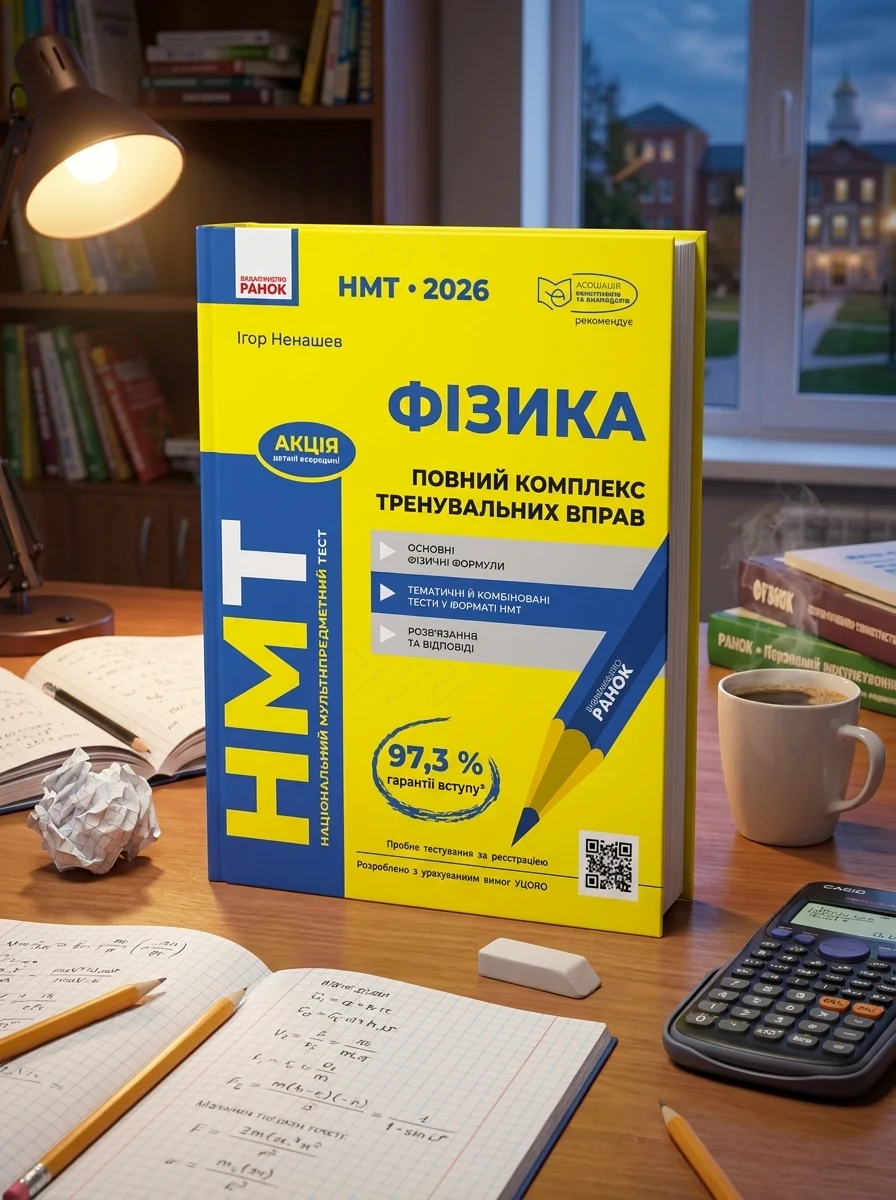 НМТ 2026. Фізика. Повний комплекс тренувальних вправ — Вивчення мов