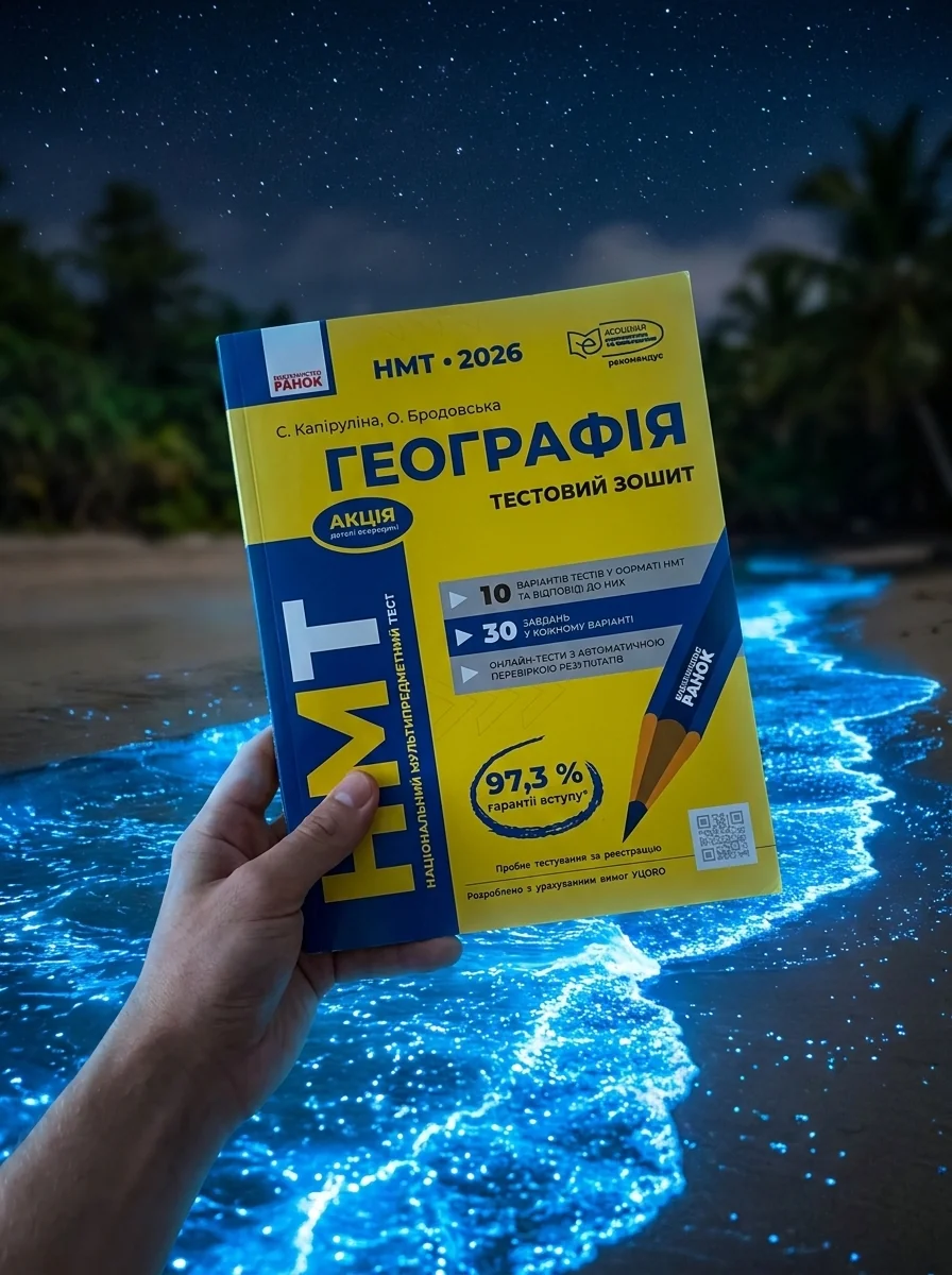 НМТ 2026. Географія. Тестовий зошит — фото 2