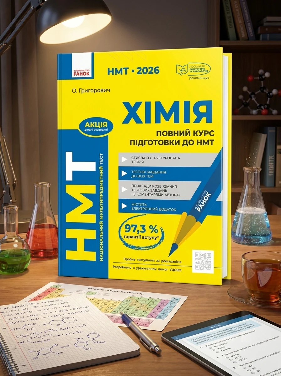 НМТ 2026. Хімія. Повний курс підготовки — Вивчення мов