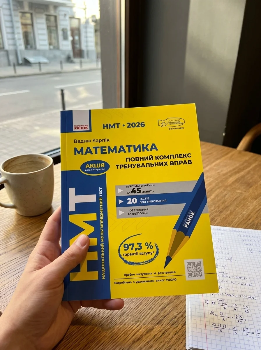 НМТ 2026. Математика. Повний комплекс тренувальних вправ — фото 2