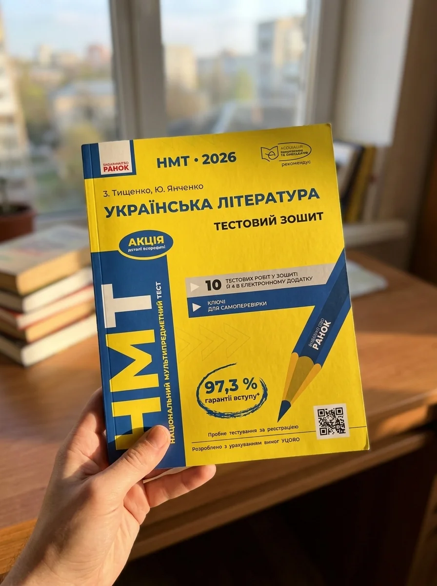 НМТ 2026. Українська література. Тестовий зошит — фото 2