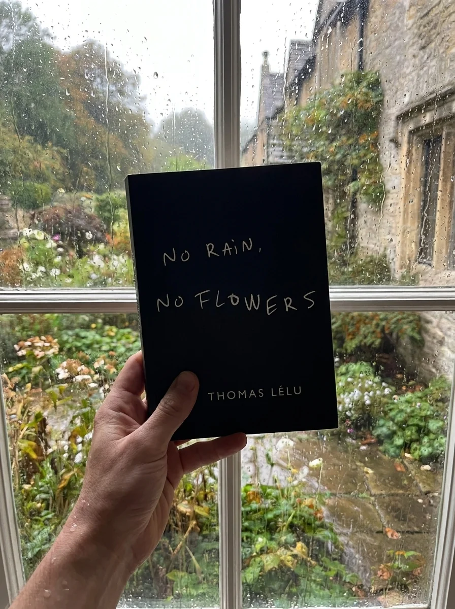 No Rain, No Flowers — Thomas Lelu, обкладинка