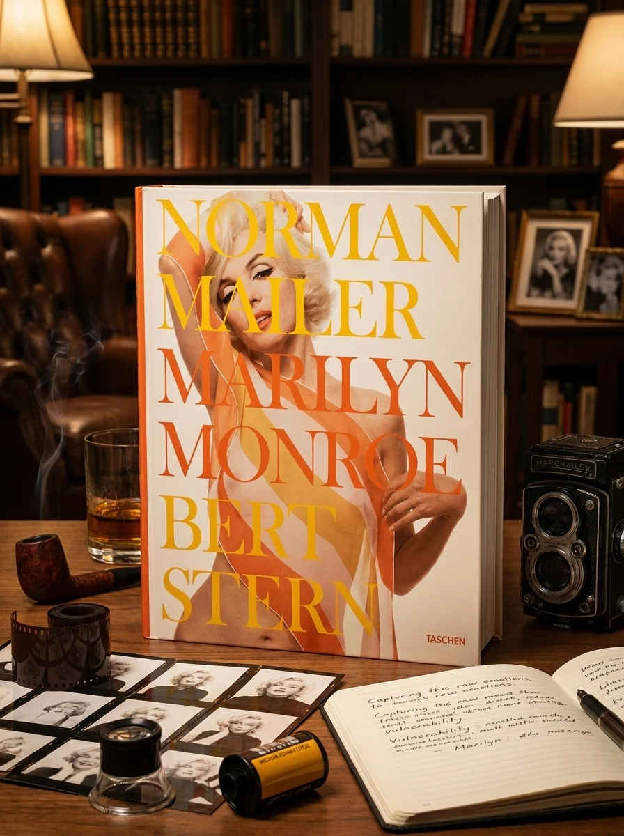 Norman Mailer. Bert Stern. Marilyn Monroe