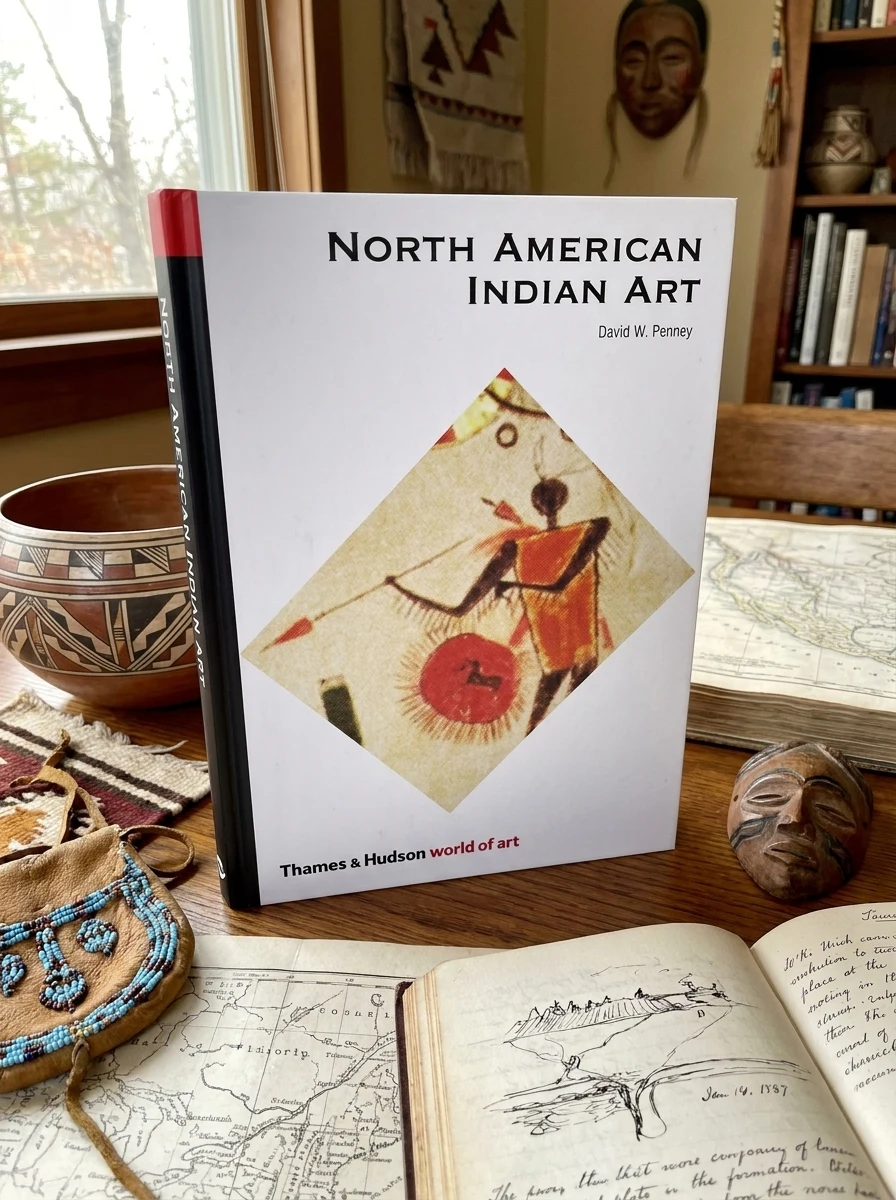 North American Indian Art — Девід Пенні, обкладинка