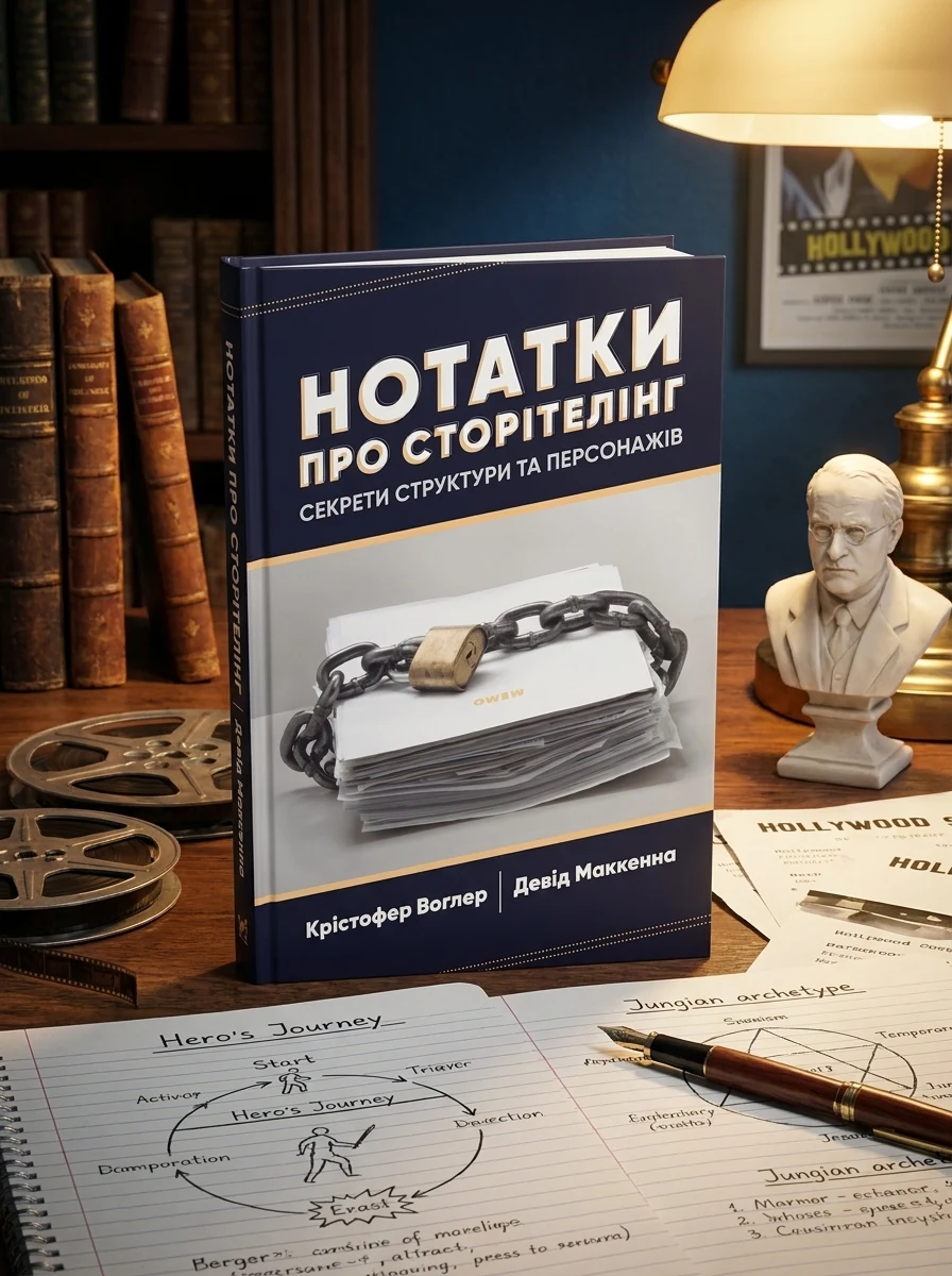 Нотатки про сторітелінг: Секрети структури та персонажів — Наука та психологія