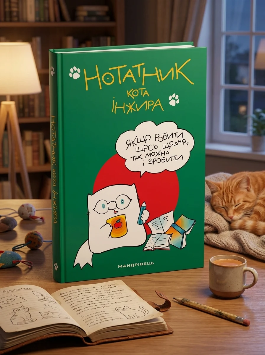 Нотатник кота Інжира, Олена Павлова, 2021 — Дім, сім'я, релігія