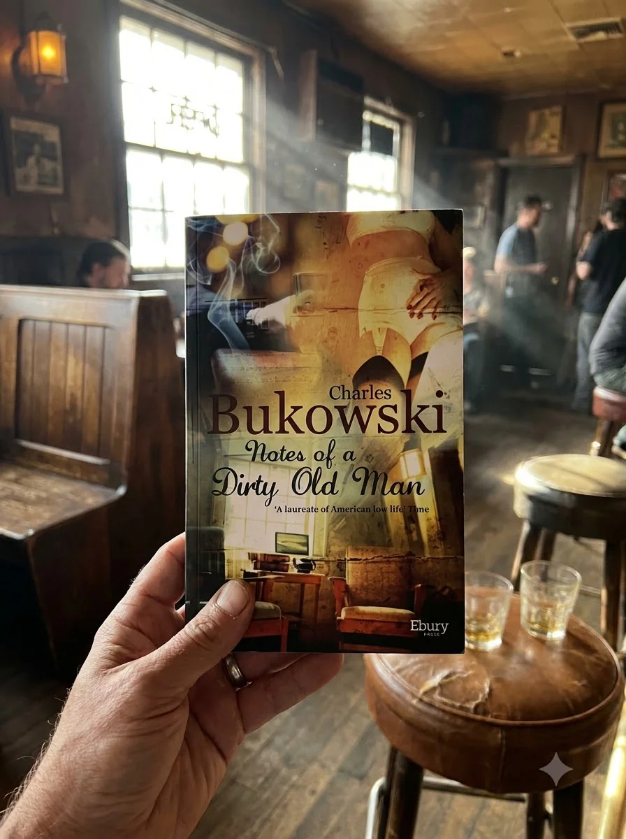 Notes of a Dirty Old Man — Чарльз Буковскі, обкладинка