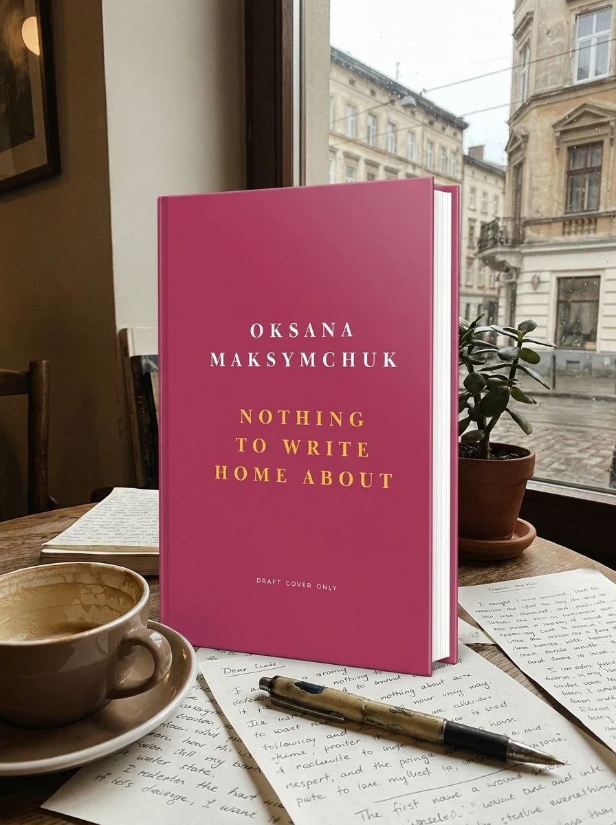 Nothing To Write Home About — Оксана Максимчук, обкладинка