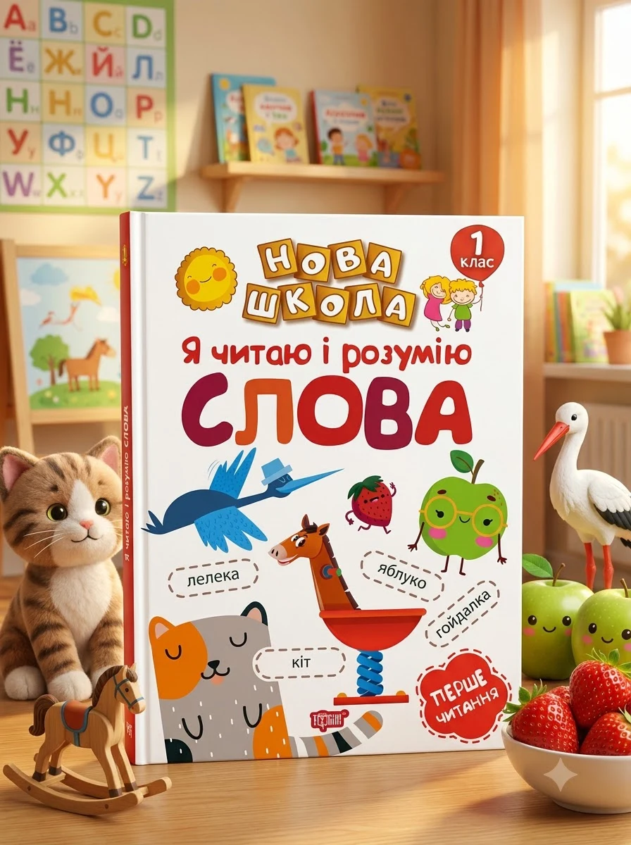 Нова школа. Я читаю і розумію слова. 1 клас — Маріанна Коченгіна, обкладинка