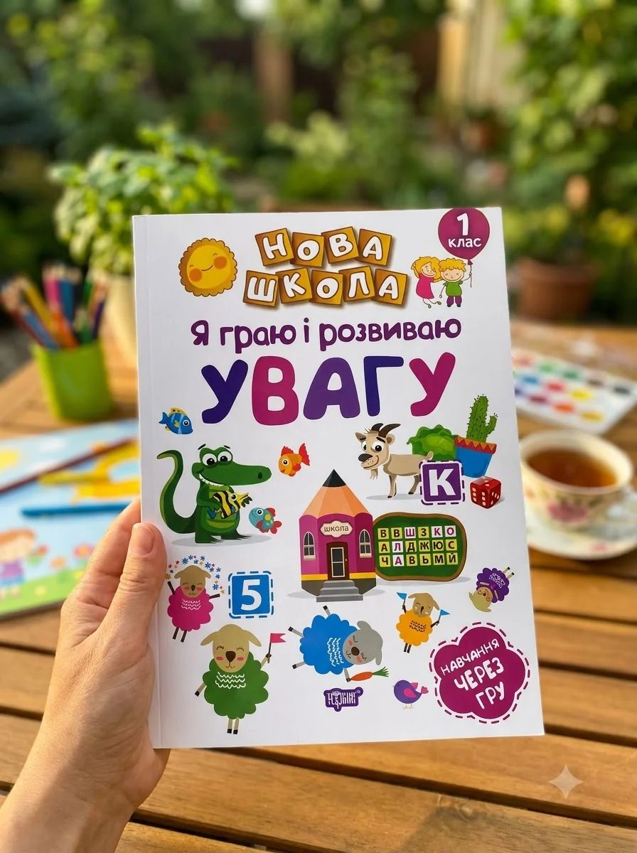 Нова школа. Я граю і розвиваю увагу. 1 клас — Книги