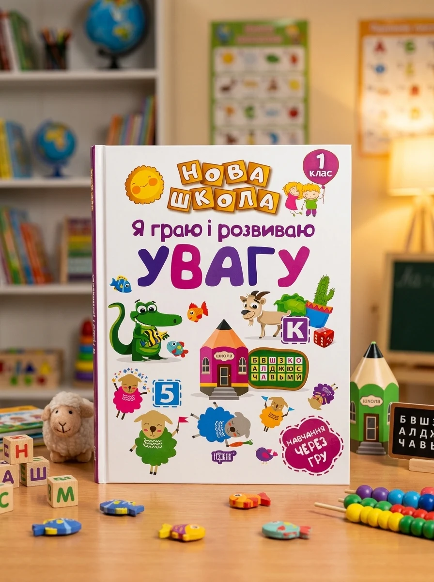 Нова школа. Я граю і розвиваю увагу. 1 клас — фото 2