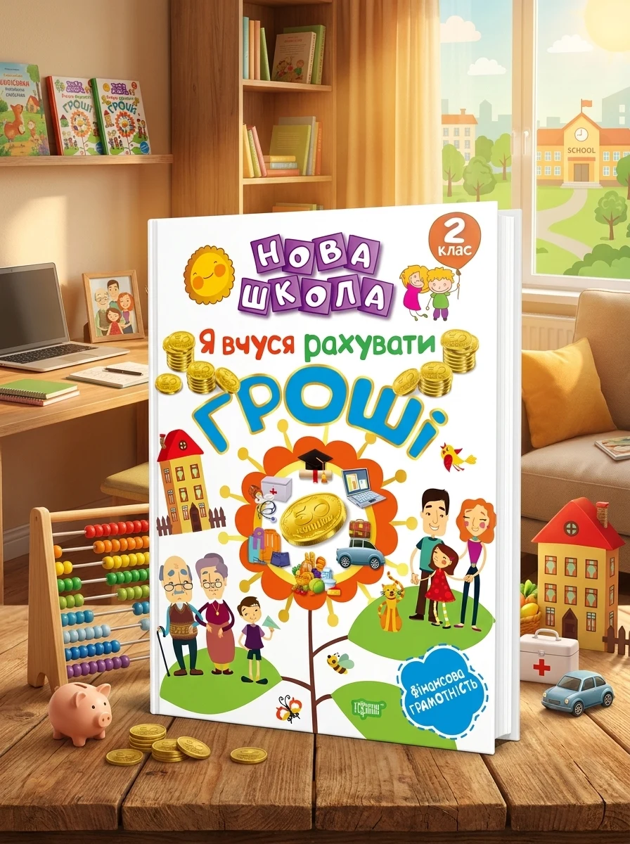 Нова школа. Я вчуся рахувати гроші. 2 клас — Книги
