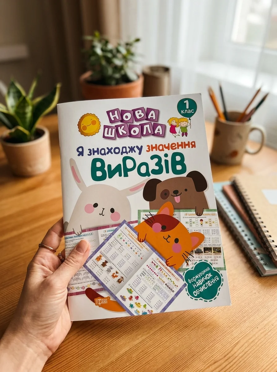 Нова школа. Я знаходжу значення виразів. 1 клас — Книги