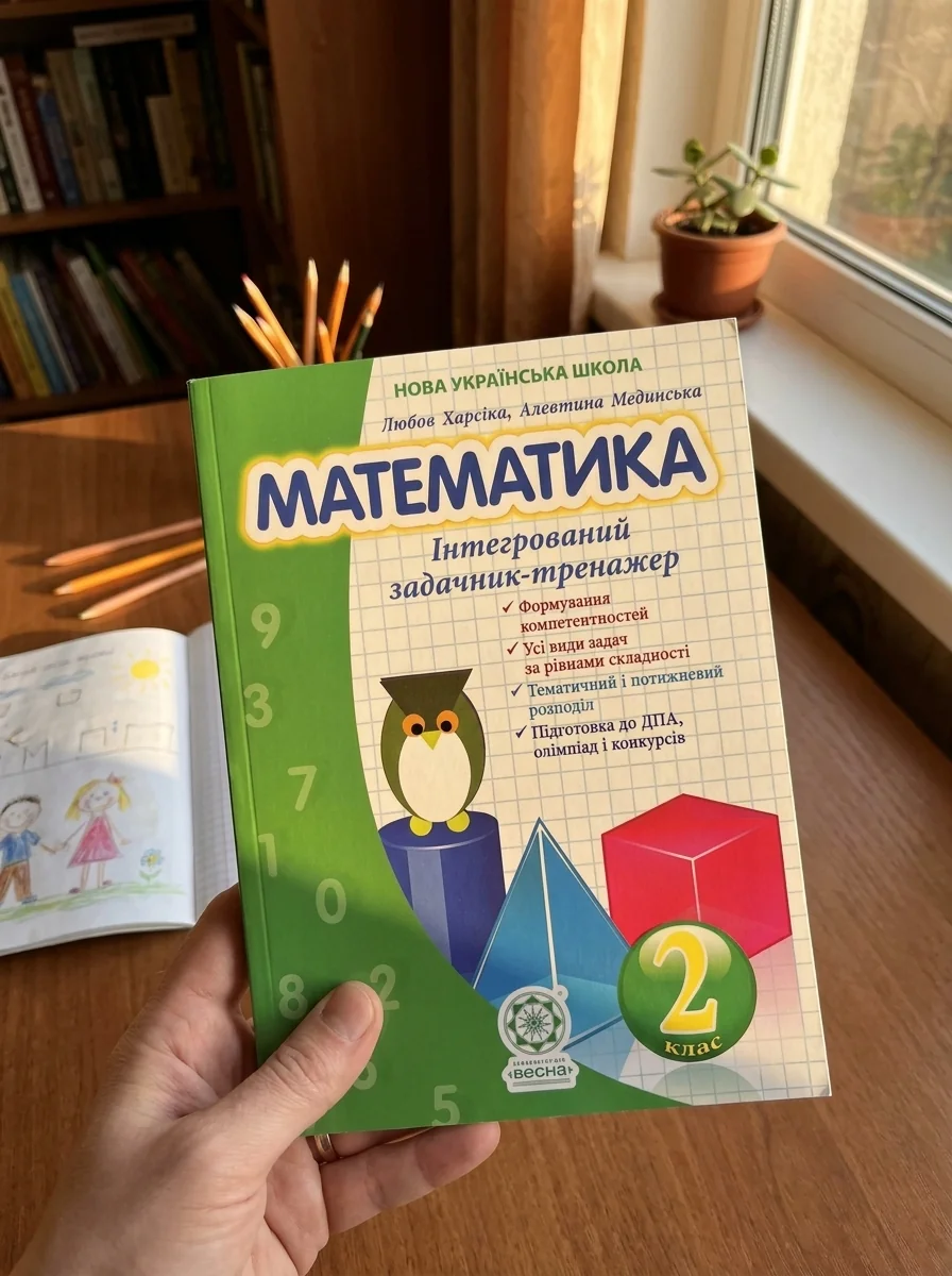 Нова українська школа. Математика. Інтегрований задачник-тренажер. 2 клас — Підготовка до школи