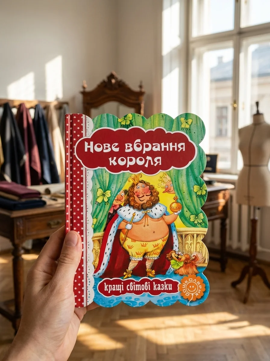 Нове вбрання короля — Казки
