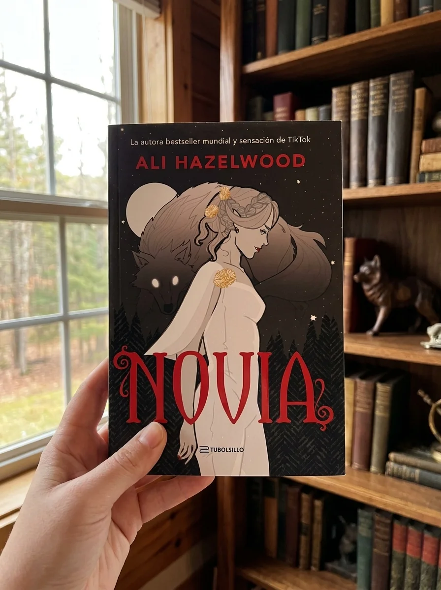 Novia (Spanish Edition) — Алі Гейзелвуд, обкладинка