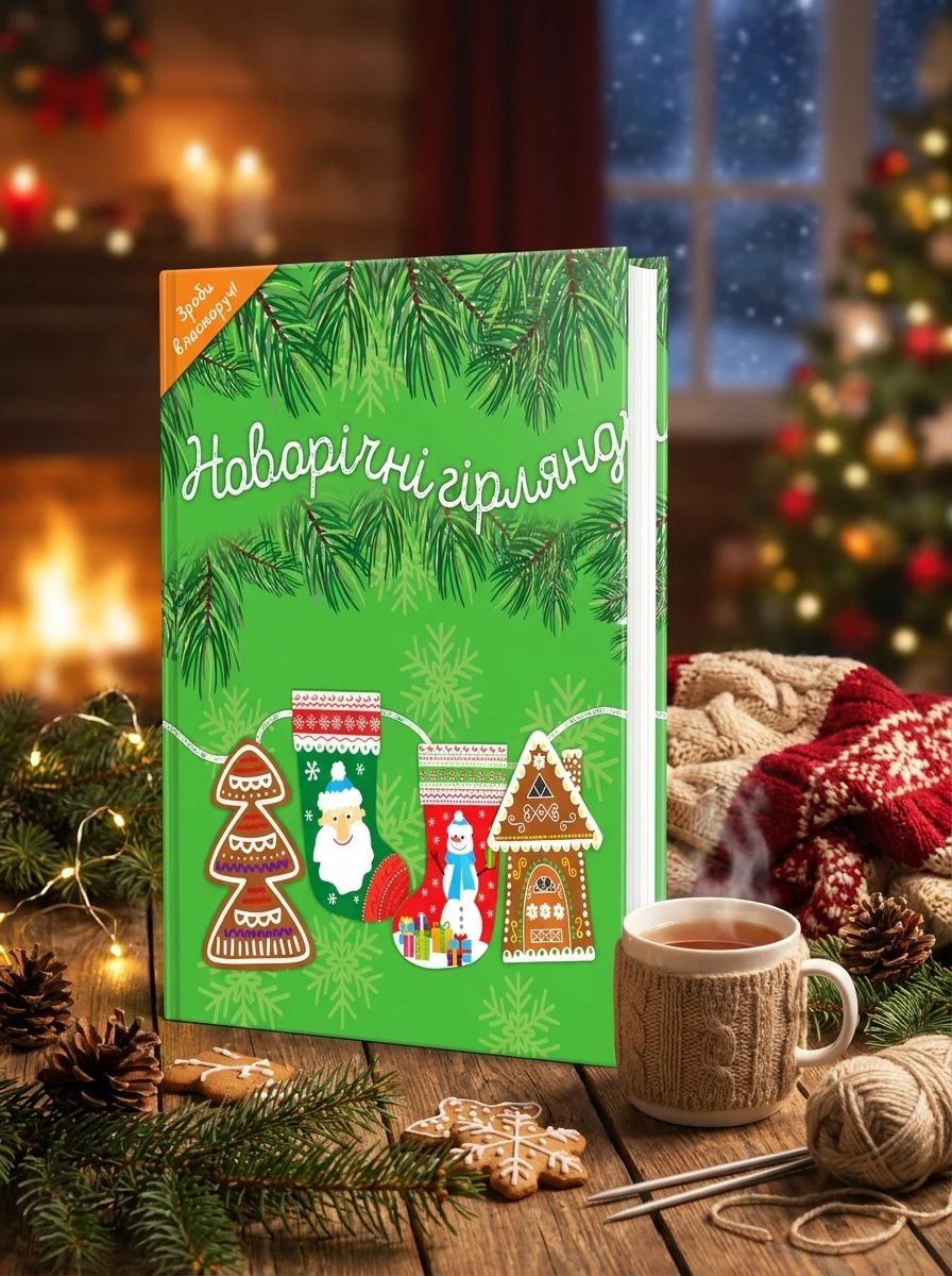 Новорічні гірлянди — Художня література