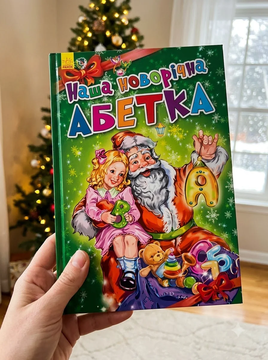 Новорічні історії. Наша новорічна абетка — Дитячі вірші